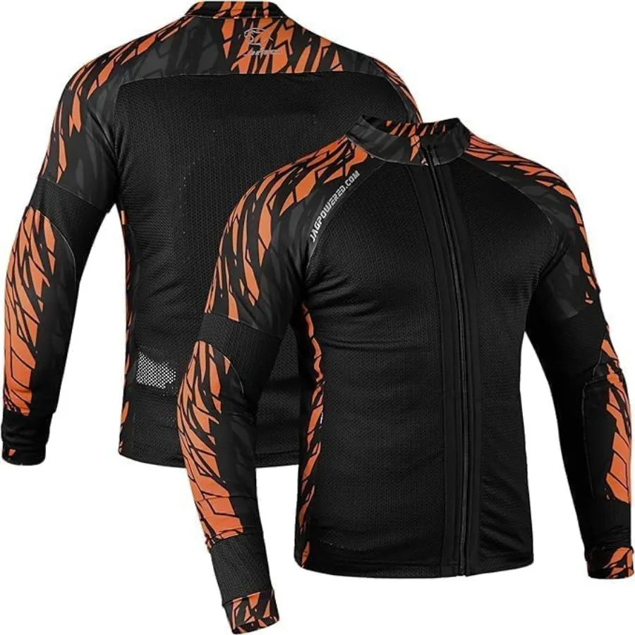 J.A.G. Motorcycle Mesh Shirt for Men with CE Certified Protective Padded Armors All Season Motorcycle Riding Shirt
J.A.G. Motorcycle Mesh Shirt for Men with CE Certified Protective Padded Armors All Season Motorcycle Riding Shirt