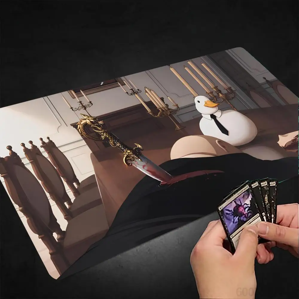 Killer Duck Magic Party Game Mat Durable Rubber for MTG&TCG Games 35X60cm Mouse Pad Offices Desk Mats Friendly Design
Killer Duck Magic Party Game Mat Durable Rubber for MTG&TCG Games 35X60cm Mouse Pad Offices Desk Mats Friendly Design