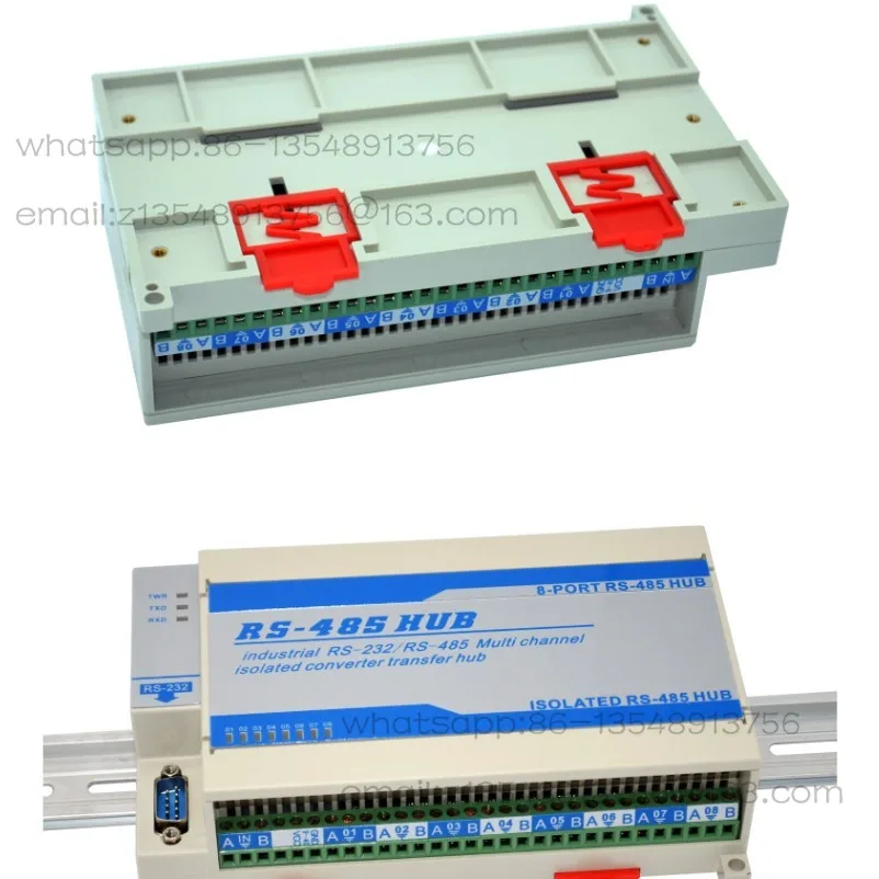 Lightning protection isolation bidirectional 8-way eight-port RS485 hub hub repeater sharer splitter splitter
Lightning protection isolation bidirectional 8-way eight-port RS485 hub hub repeater sharer splitter splitter