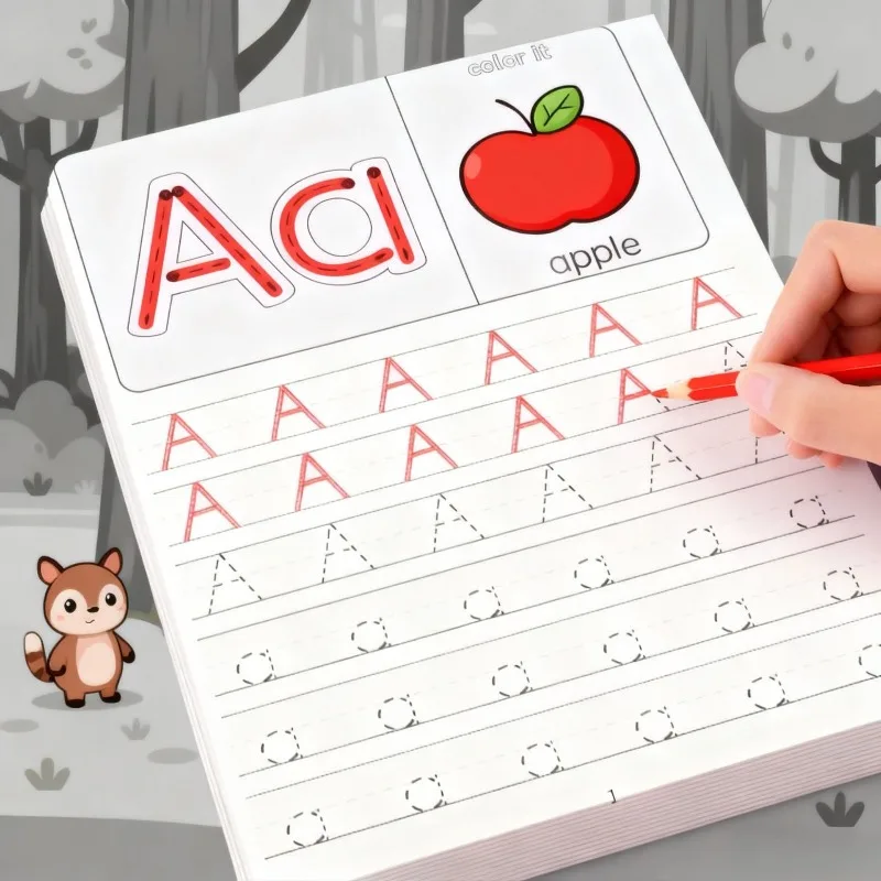 26 Alphabet Capital and Lowercase English Cursive Writing Practice Sheets for Handwriting Training and Pen Control Exercise Book
26 Alphabet Capital and Lowercase English Cursive Writing Practice Sheets for Handwriting Training and Pen Control Exercise Book