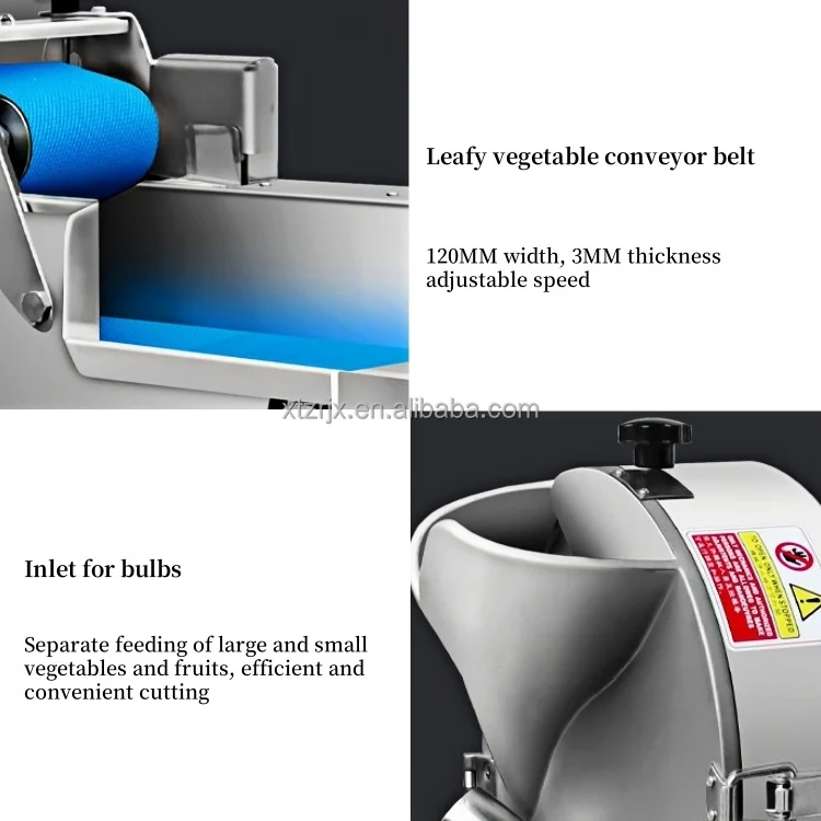 Hot Sale Commercial Dicer Slicer Chopper Shredder Cutter Double Heads Roots Leafy Tomato Fruit Vegetables Cutting Machine
Hot Sale Commercial Dicer Slicer Chopper Shredder Cutter Double Heads Roots Leafy Tomato Fruit Vegetables Cutting Machine