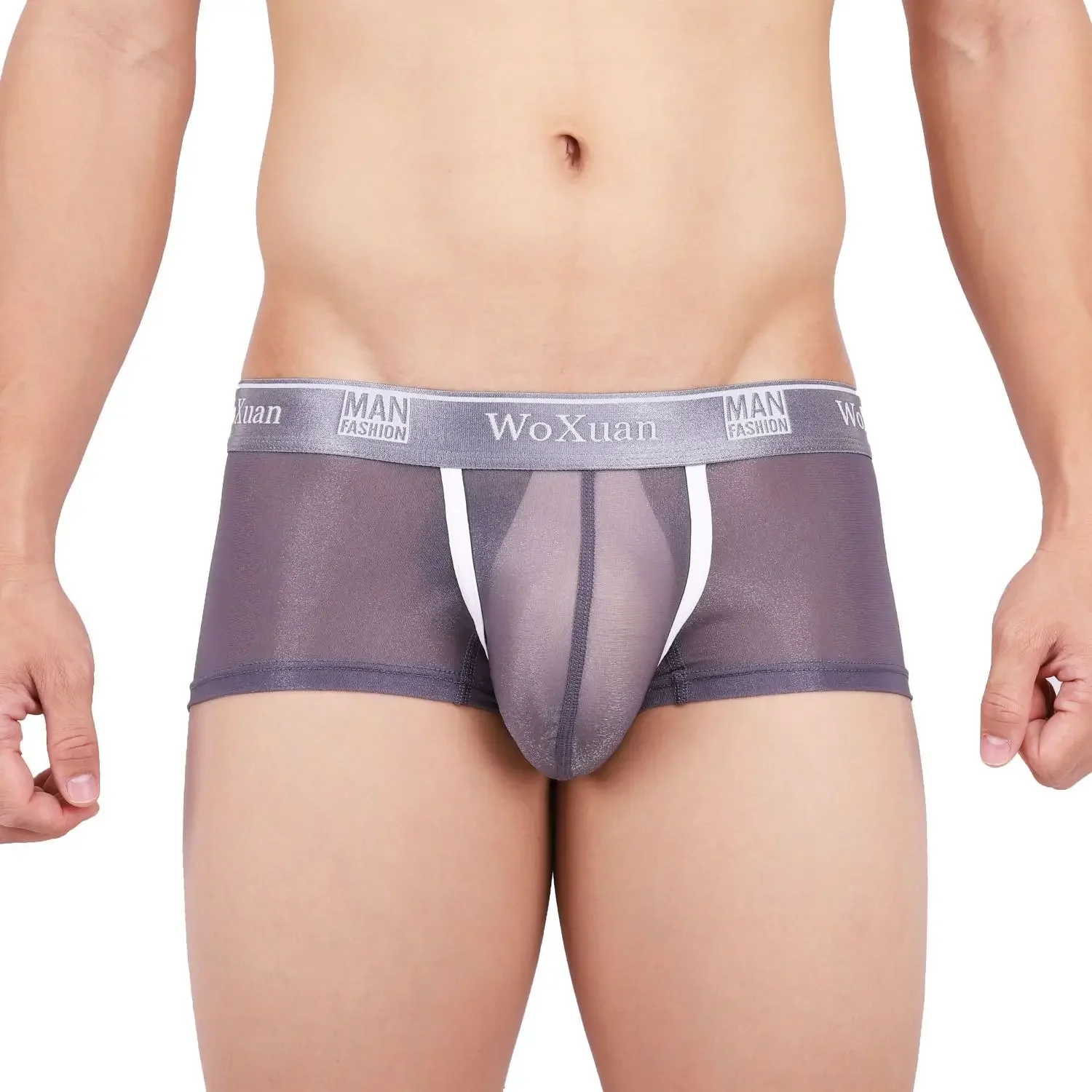Summer Ice Boxer Men Soft Underwear Seamless Shorts Plus Size Underpants U Pouch Boxershorts Track Erotic Big Cock Lingerie Male
Summer Ice Boxer Men Soft Underwear Seamless Shorts Plus Size Underpants U Pouch Boxershorts Track Erotic Big Cock Lingerie Male
