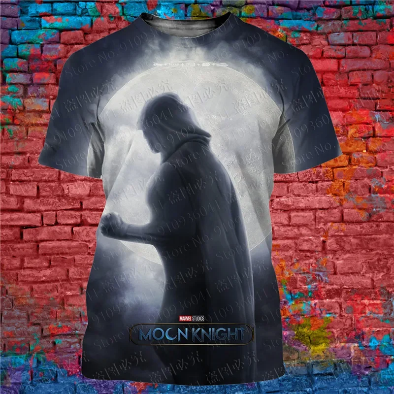 Классическая футболка Disney с 3D принтом Moon Knight для мужчин и женщин, повседневный стиль с короткими рукавами, летние повседневные уличные футболки
Классическая футболка Disney с 3D принтом Moon Knight для мужчин и женщин, повседневный стиль с короткими рукавами, летние повседневные уличные футболки