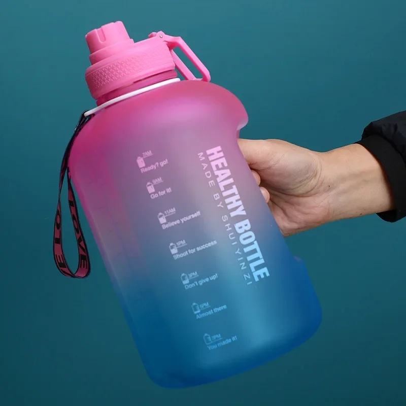 2.2L Water Bottle With Straw&Strap Locking Flip-Flop Lid Outdoor Gym Bottles Fitness Sports BPA Free Large Capacity Jug Termo
2.2L Water Bottle With Straw&Strap Locking Flip-Flop Lid Outdoor Gym Bottles Fitness Sports BPA Free Large Capacity Jug Termo