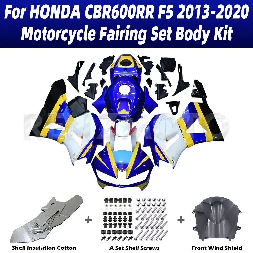 Motorcycle Fairings Set Fit For HONDA CBR 600RR F5 2013-2020 Bodywork Set Body Kit Accessories Shell Injection F5-13-1001b
Motorcycle Fairings Set Fit For HONDA CBR 600RR F5 2013-2020 Bodywork Set Body Kit Accessories Shell Injection F5-13-1001b