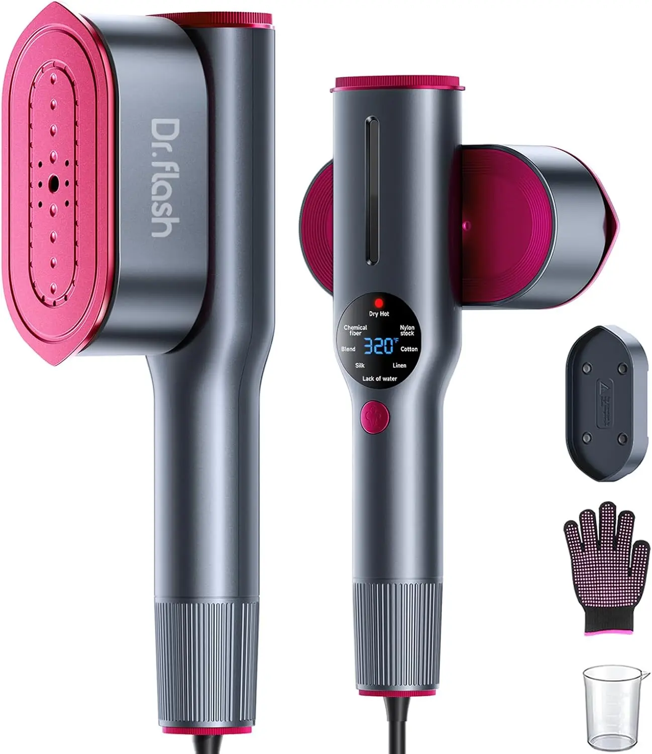 Портативный отпариватель и утюг для одежды 2-в-1, быстрый нагрев 15 с, 1200 Вт, дорожный размер, керамическая нагревательная панель, быстрое удаление морщин, 110–120 В
Портативный отпариватель и утюг для одежды 2-в-1, быстрый нагрев 15 с, 1200 Вт, дорожный размер, керамическая нагревательная панель, быстрое удаление морщин, 110–120 В