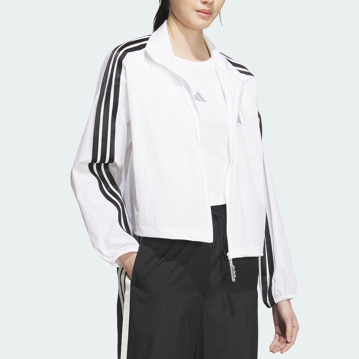 Adidas Authentic 2025 Women's Woven Three-Stripes Stand Collar Classic Jacket KC0181
Adidas Authentic 2025 Women's Woven Three-Stripes Stand Collar Classic Jacket KC0181