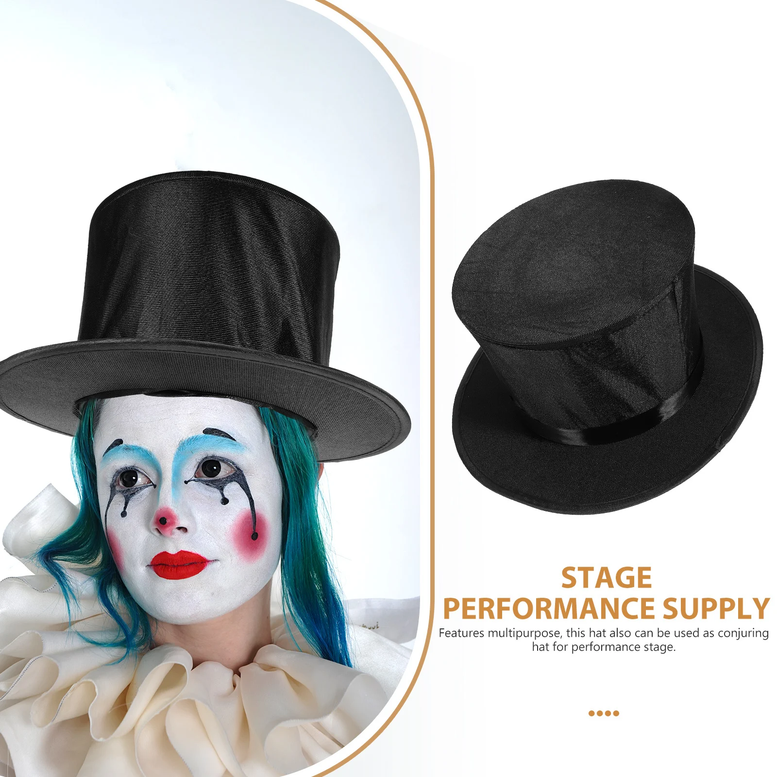 Conjuring Party Hat Performance Vintage Hats Adorable Magician Costume Creative Fancy Headwear
Conjuring Party Hat Performance Vintage Hats Adorable Magician Costume Creative Fancy Headwear