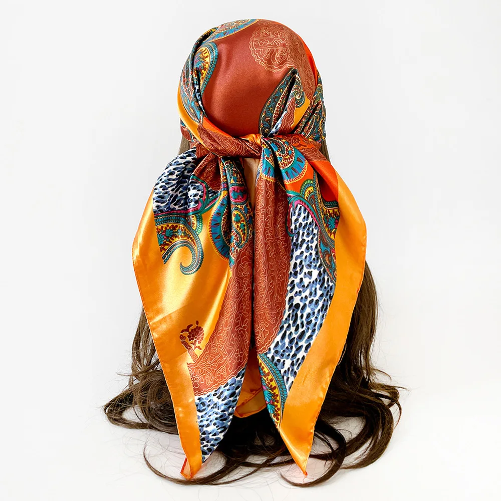 Handkerchief Satin Square Scarf Hijab Turban Luxury Wraps Neckerchief Headband Bandana Ribbon Foulards Femme Accesories Shawl
Handkerchief Satin Square Scarf Hijab Turban Luxury Wraps Neckerchief Headband Bandana Ribbon Foulards Femme Accesories Shawl