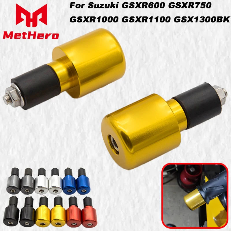 For Suzuki GSXR600 GSXR750 GSXR1000 GSXR1100 GSX1300BK (B-King) Aluminum Motorcycle Handlebar Ends Plugs Caps Moto Accessories
For Suzuki GSXR600 GSXR750 GSXR1000 GSXR1100 GSX1300BK (B-King) Aluminum Motorcycle Handlebar Ends Plugs Caps Moto Accessories