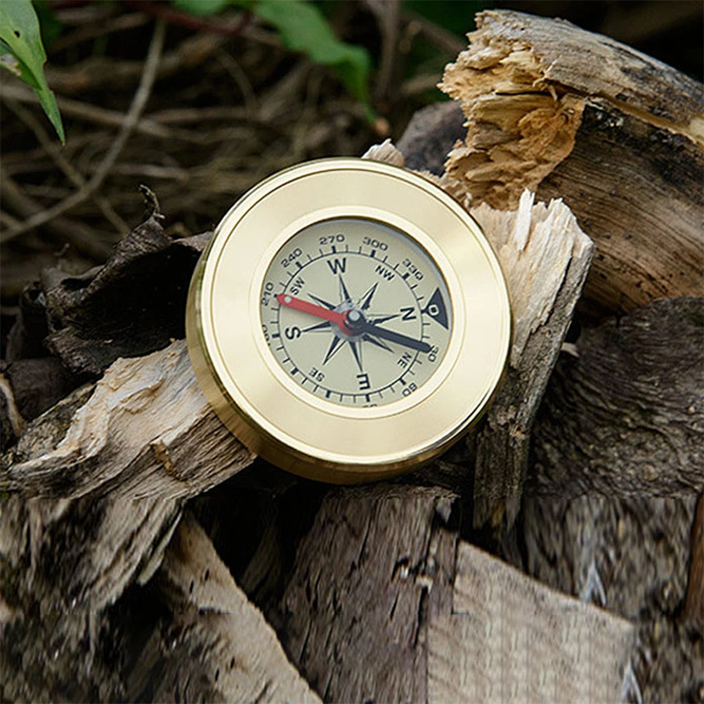 Compass Outdoor Camping Hiking Gear Small Brass Vintage Waterproof Mirror Polished Metal Case Kids Family Gift
Compass Outdoor Camping Hiking Gear Small Brass Vintage Waterproof Mirror Polished Metal Case Kids Family Gift