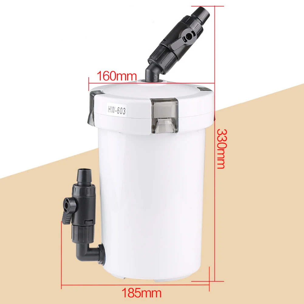 Aquarium Filter Bucket Quiet External Canister with Sponge Replacement Accessory
Aquarium Filter Bucket Quiet External Canister with Sponge Replacement Accessory
