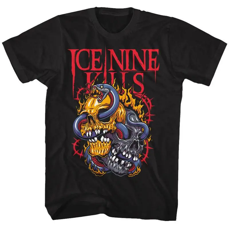 Ice Nine Kills Snake Skulls Fire Thorns Men's T Shirt Band Music Merch
Ice Nine Kills Snake Skulls Fire Thorns Men's T Shirt Band Music Merch
