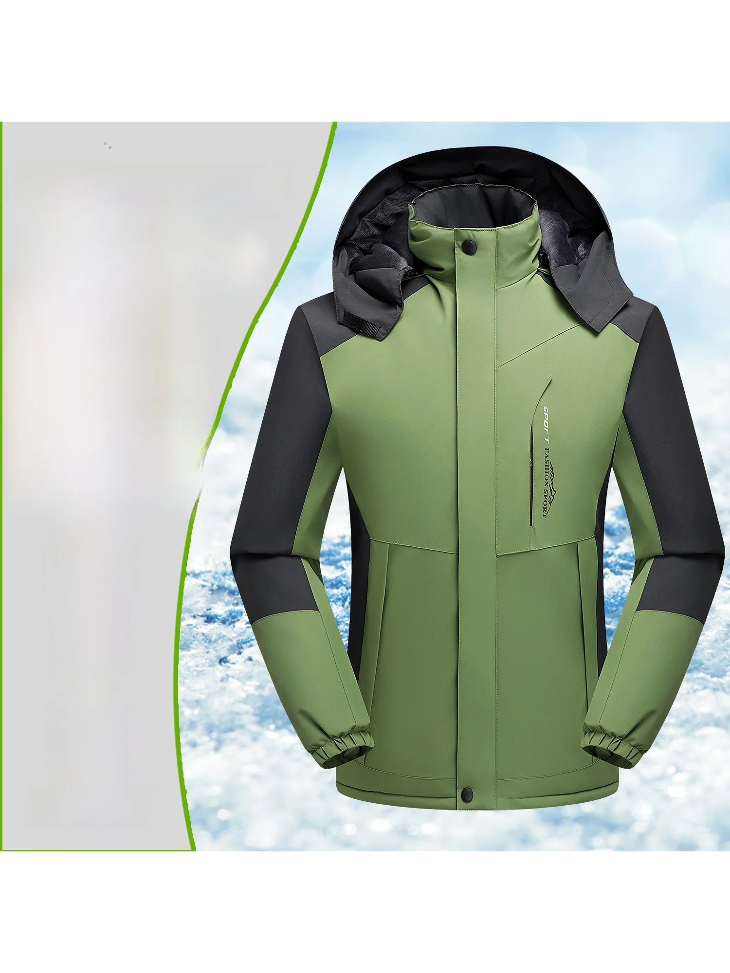 Men's Thiened Fce Lined Cotton Jaet Autumn Winter Outdoor Workwear Warmth Retention Large Size Coat Youthful Vitali
Men's Thiened Fce Lined Cotton Jaet Autumn Winter Outdoor Workwear Warmth Retention Large Size Coat Youthful Vitali