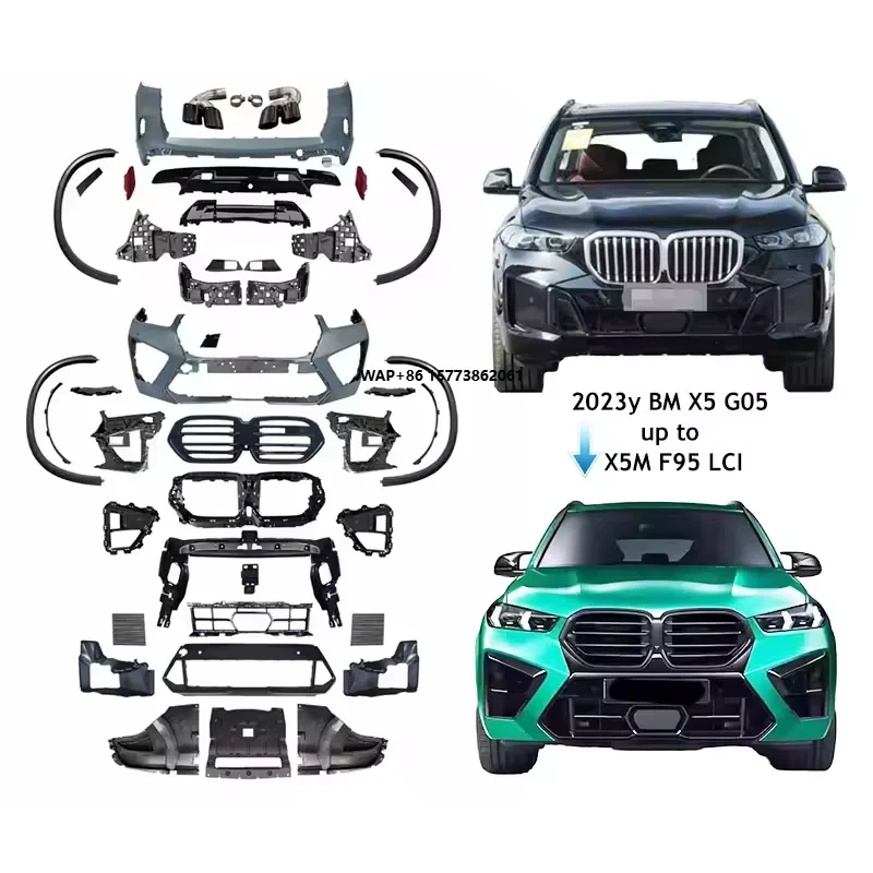 NEW! X5 G05 LCI 2023 Year Upgrade to X5M F95 LCI Style Body Kit Car Bumpers Over Fenders Car Accessories Auto Tuning Parts
NEW! X5 G05 LCI 2023 Year Upgrade to X5M F95 LCI Style Body Kit Car Bumpers Over Fenders Car Accessories Auto Tuning Parts