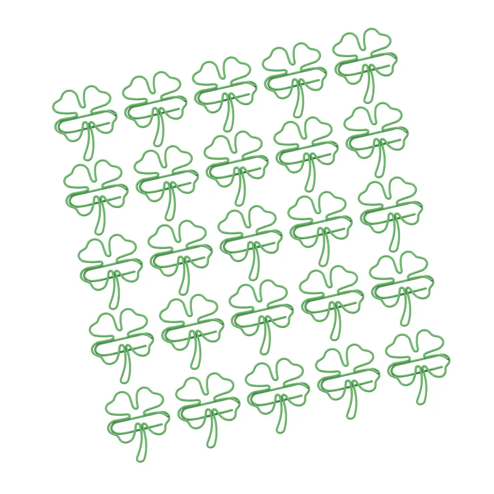 50Pcs Shamrock Paper Clips Metal Bookmark Paperclip Cute Unique Shape Decorative Paperclips for Books Reading School Office
50Pcs Shamrock Paper Clips Metal Bookmark Paperclip Cute Unique Shape Decorative Paperclips for Books Reading School Office