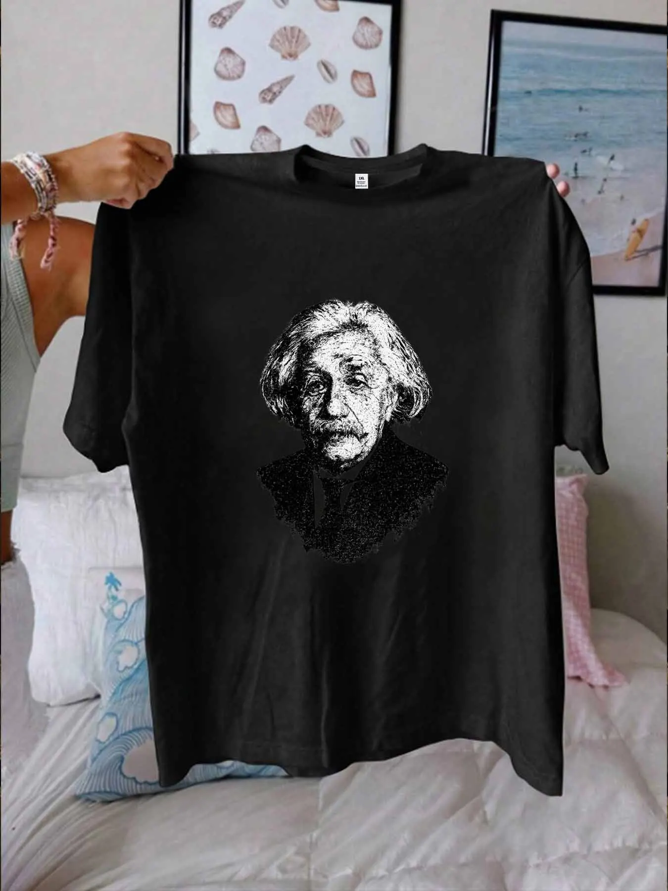 【WY135775】Мужская женская футболка больших размеров с круглым вырезом и короткими рукавами, эластичными рукавами и модными принтами
【WY135775】Мужская женская футболка больших размеров с круглым вырезом и короткими рукавами, эластичными рукавами и модными принтами