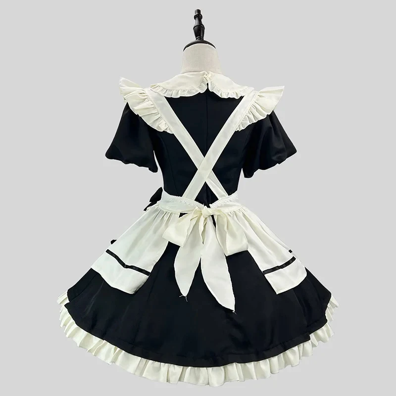 S -5XL Cute Lolita Girl Maid Outfit Cosplay Costume Women Waitress Servant Apron Dress Party Clothes
S -5XL Cute Lolita Girl Maid Outfit Cosplay Costume Women Waitress Servant Apron Dress Party Clothes