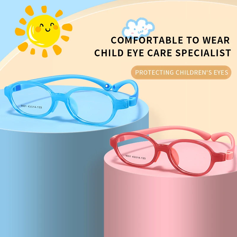 ENTITY TR90 Silicone Myopia Hyperopia Kids Glasses For Boys Girls Antislip design Ultra Light Frame Eye Protection Eyewear frame
ENTITY TR90 Silicone Myopia Hyperopia Kids Glasses For Boys Girls Antislip design Ultra Light Frame Eye Protection Eyewear frame