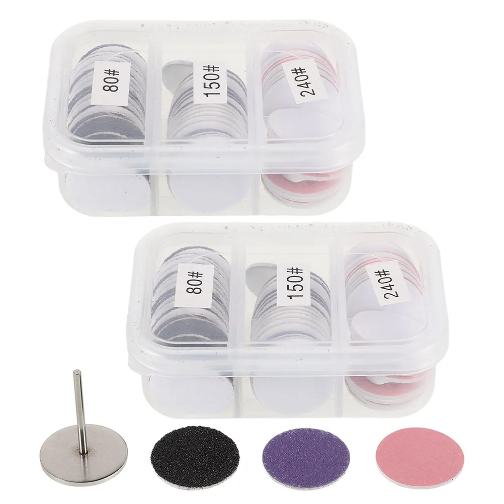 120Pcs Circular Sanding Discs for Foot File Nail Drill Pedicure Tools Dead Skin Callus Removal Buffing Polishing Grooming Discs
120Pcs Circular Sanding Discs for Foot File Nail Drill Pedicure Tools Dead Skin Callus Removal Buffing Polishing Grooming Discs