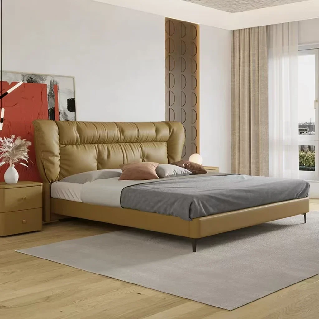 # Hot For Bedroom Furniture Set Luxury King Size Bed Modern King Size Bed Frame Luxury Leather Upholstered Beds
# Hot For Bedroom Furniture Set Luxury King Size Bed Modern King Size Bed Frame Luxury Leather Upholstered Beds