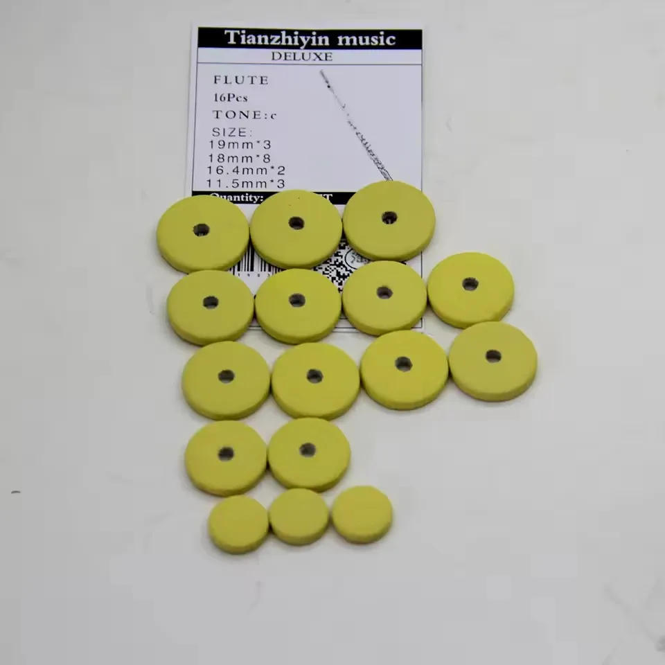 16-Hole Flute Sound Hole Mat Repair Kit Sheepskin Pad Leather Flute Part for Flute Maintenance And Sound Enhancement
16-Hole Flute Sound Hole Mat Repair Kit Sheepskin Pad Leather Flute Part for Flute Maintenance And Sound Enhancement