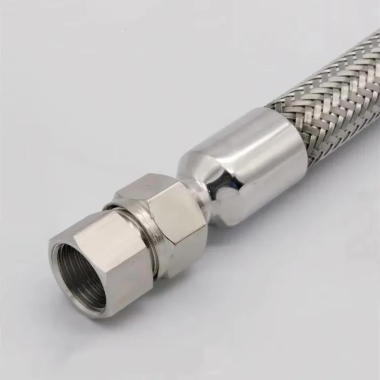 BNG 304 stainless steel explosion-proof flexible pipe EXD connecting pipe threading metal hose with internal and external thread
BNG 304 stainless steel explosion-proof flexible pipe EXD connecting pipe threading metal hose with internal and external thread