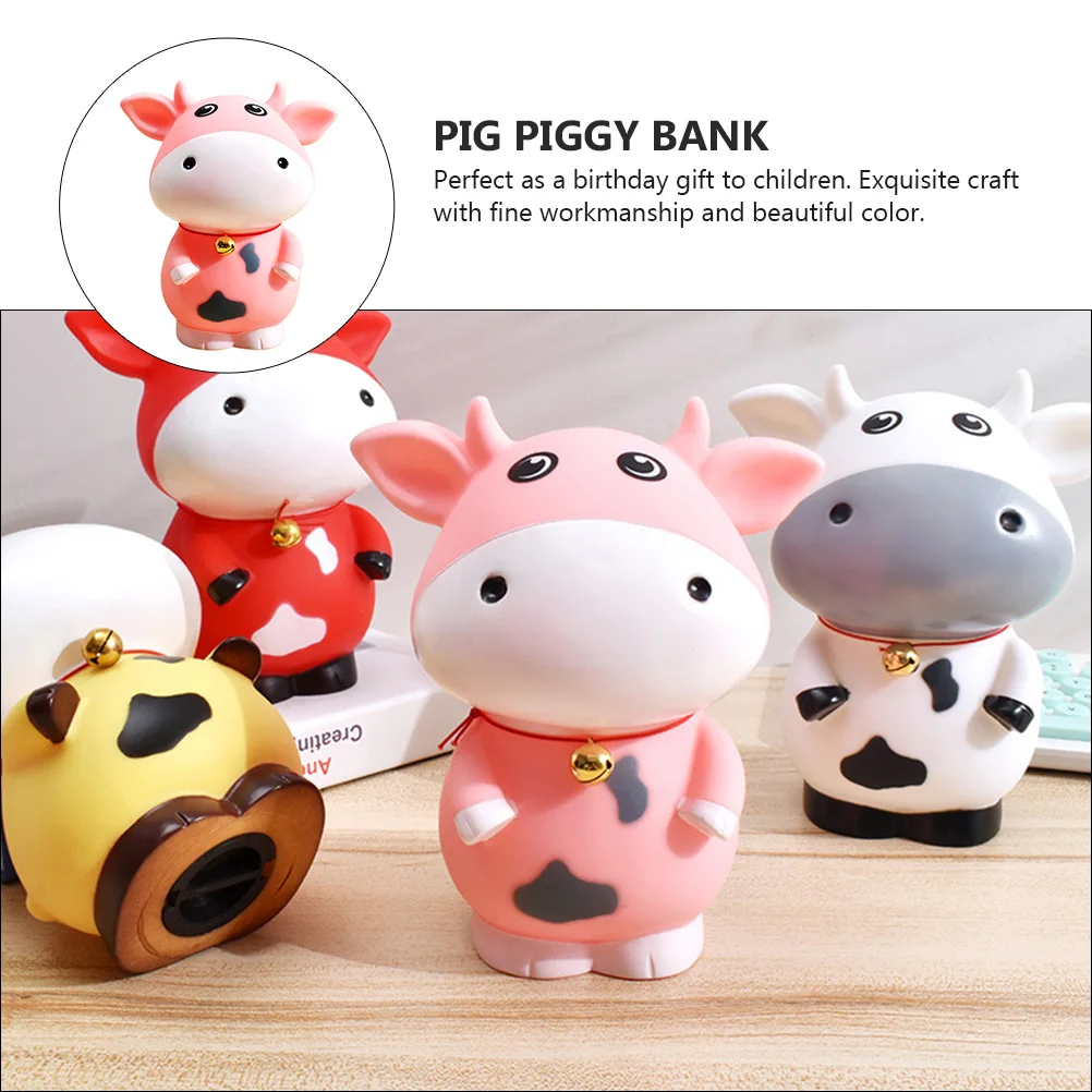 Cow Coin Bank Money Pot Cartoon Ox Shape Piggy Saving Cute Animal Cowpiggy Boys Child 
Cow Coin Bank Money Pot Cartoon Ox Shape Piggy Saving Cute Animal Cowpiggy Boys Child
