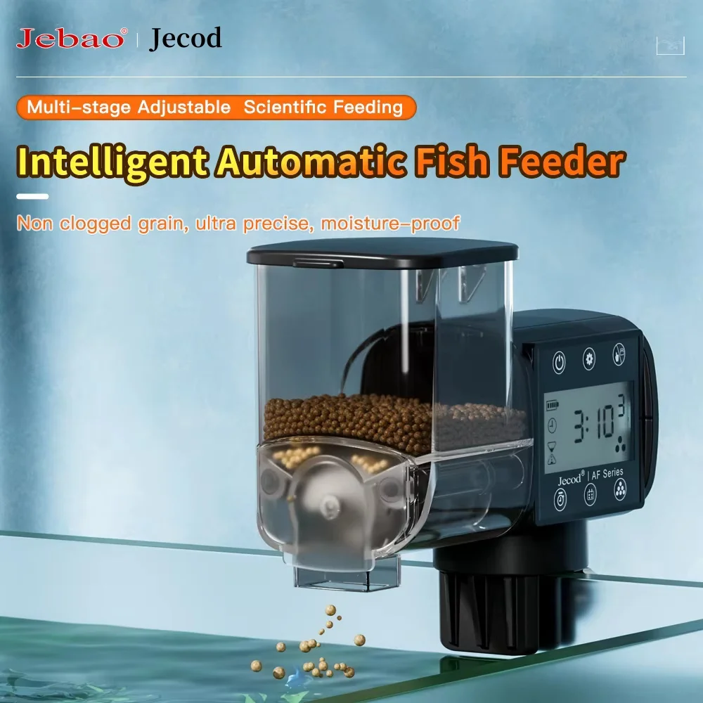 Jebao Jecod New Aquarium Fish Tank Feeder Intelligent Automatic Feeder Digital Timing Wifi Wireless Remote Control Fish Feeding
Jebao Jecod New Aquarium Fish Tank Feeder Intelligent Automatic Feeder Digital Timing Wifi Wireless Remote Control Fish Feeding
