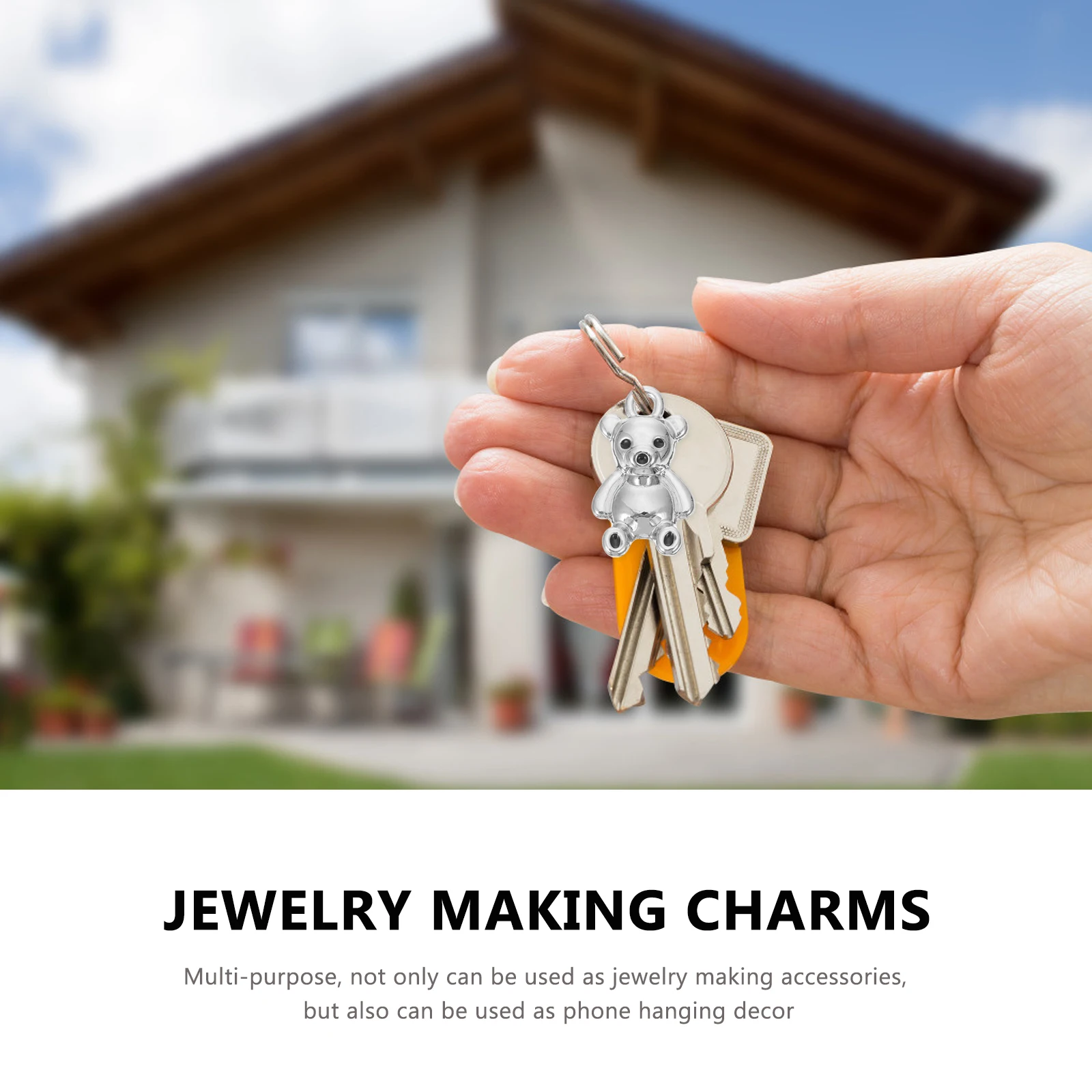 10pcs Mini Bear Charms Alloy Pendants For Diy Craft Supplies Necklace Bracelet Decor Pendant Set Charms For Jewelry Making
10pcs Mini Bear Charms Alloy Pendants For Diy Craft Supplies Necklace Bracelet Decor Pendant Set Charms For Jewelry Making