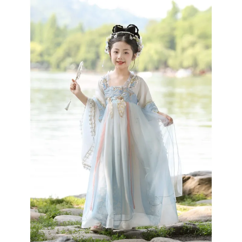2025 summer girls' new Chinese Hanfu, super fairy Chinese style ancient style Tang style ancient dress
2025 summer girls' new Chinese Hanfu, super fairy Chinese style ancient style Tang style ancient dress
