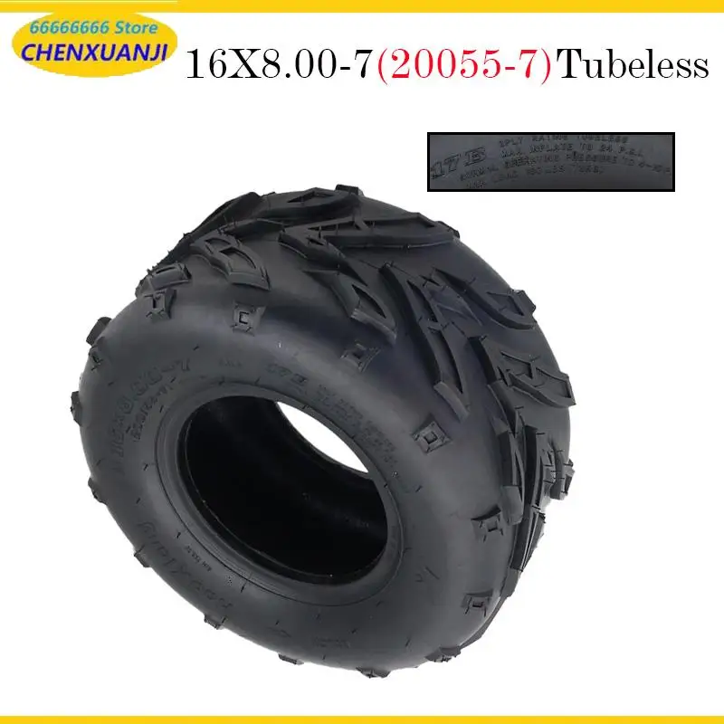 GO KART KARTING ATV UTV Buggy 16X8.00-7(200/55-70) Inch Tubeless Tyre Rubber Tire
GO KART KARTING ATV UTV Buggy 16X8.00-7(200/55-70) Inch Tubeless Tyre Rubber Tire