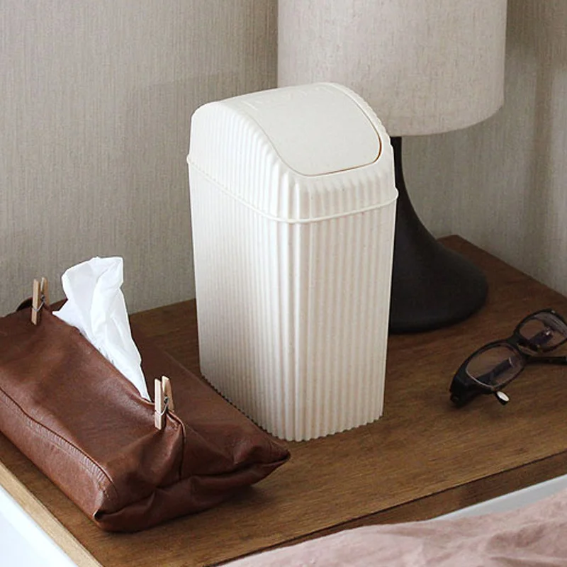 Настольная корзина для мусора Waybe, контейнер для хранения косметики, с полосатой крышкой, пластиковый, квадратный, объемом менее 4 л, для домашнего использования
Настольная корзина для мусора Waybe, контейнер для хранения косметики, с полосатой крышкой, пластиковый, квадратный, объемом менее 4 л, для домашнего использования