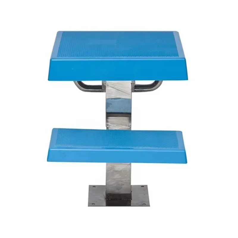 Стартовая платформа для плавательного бассейна с двумя ступенями для соревнований по плаванию
Стартовая платформа для плавательного бассейна с двумя ступенями для соревнований по плаванию