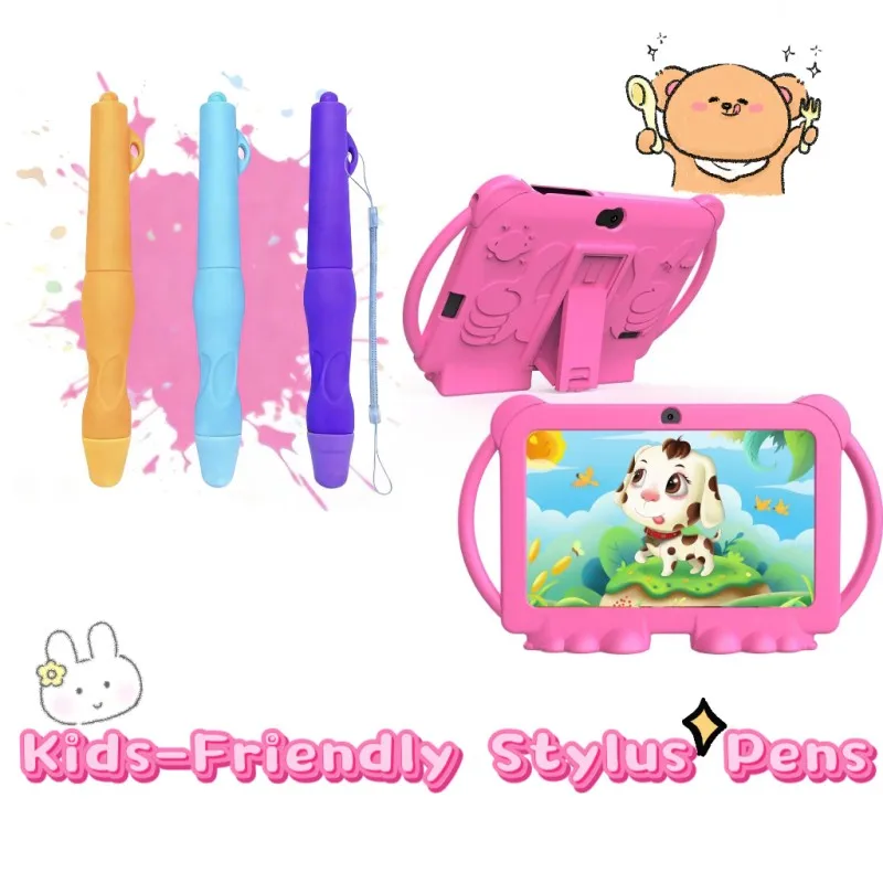 Kids-Friendly Stylus Pen For Android 12 Tablet with Tethers,Safe Stylus Pen for Kids,Silicone electronic Pen
Kids-Friendly Stylus Pen For Android 12 Tablet with Tethers,Safe Stylus Pen for Kids,Silicone electronic Pen
