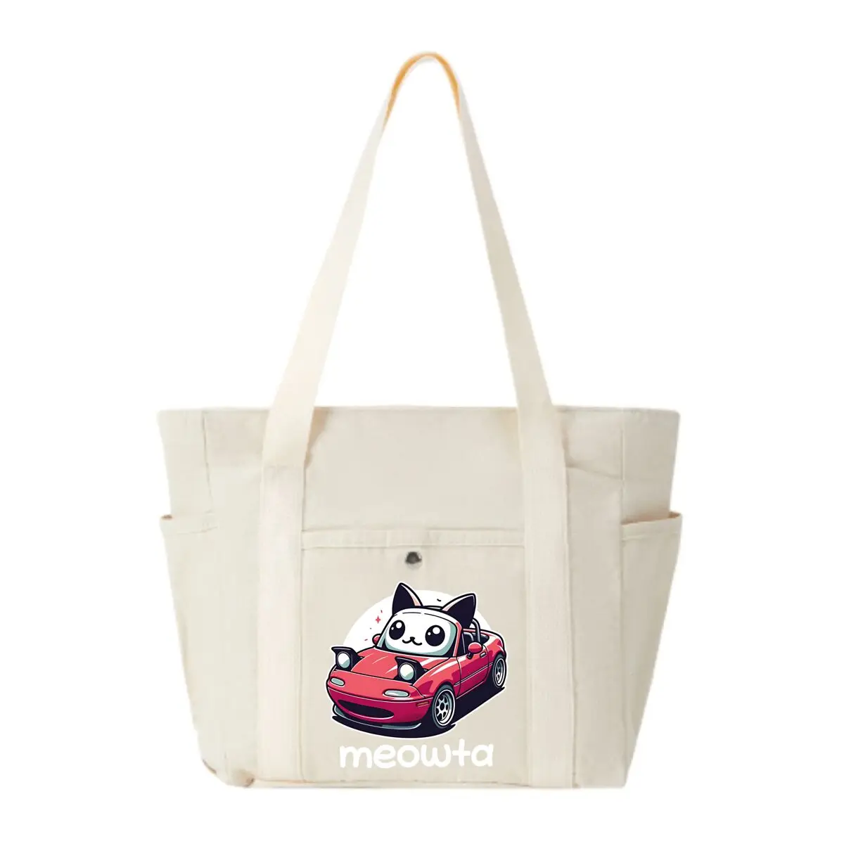 Meowta Car Humor - Inspired, 'Meowta' Cat Car Parody Design Casual Large Capacity Shoulder Bag Multi-Pocket Daily Tote
Meowta Car Humor - Inspired, 'Meowta' Cat Car Parody Design Casual Large Capacity Shoulder Bag Multi-Pocket Daily Tote