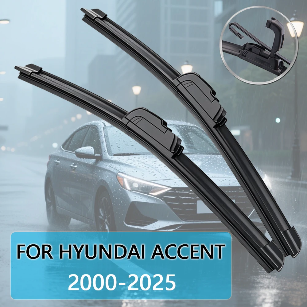 Для Hyundai Accent Sedan Hatch (LC MC RB) 2000-2025 автомобильная щетка стеклоочистителя передняя стеклоочиститель ветровое стекло авто щетки стеклоочистителя
Для Hyundai Accent Sedan Hatch (LC MC RB) 2000-2025 автомобильная щетка стеклоочистителя передняя стеклоочиститель ветровое стекло авто щетки стеклоочистителя