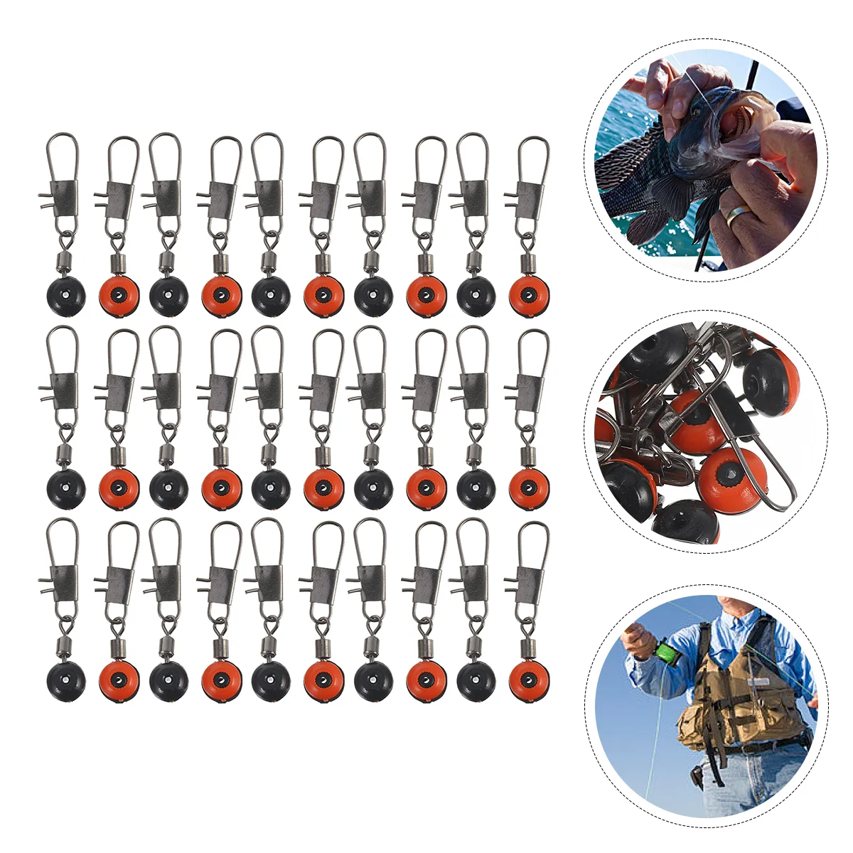 100 Pcs Space Bean Connector Fishing Accessories Buckets Twine Rotary Tool Sea Slide Tackle
100 Pcs Space Bean Connector Fishing Accessories Buckets Twine Rotary Tool Sea Slide Tackle
