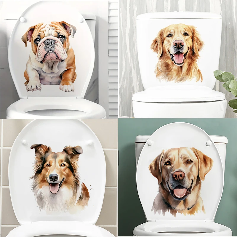 Cute Dog Toilet Stickers Decoration for Living Room, Wall, Bedroom, and Home Decor Car Decals Self-Adhesive
Cute Dog Toilet Stickers Decoration for Living Room, Wall, Bedroom, and Home Decor Car Decals Self-Adhesive
