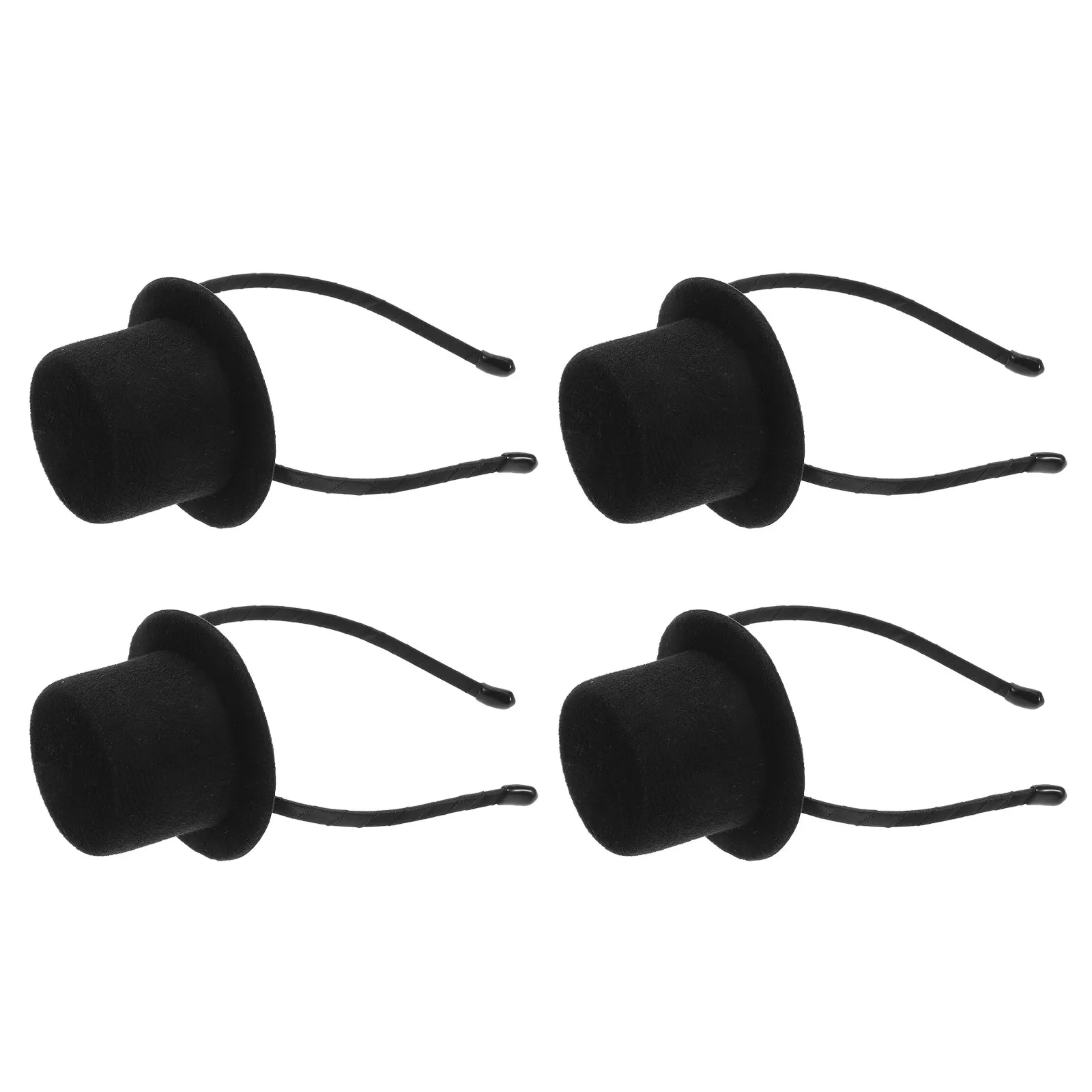 4Pcs Mini Top Hat Headband Small Vintage Party Costume Dress Up Hat Clip Fascinator for Carnival Tea Birthday Holiday Event
4Pcs Mini Top Hat Headband Small Vintage Party Costume Dress Up Hat Clip Fascinator for Carnival Tea Birthday Holiday Event