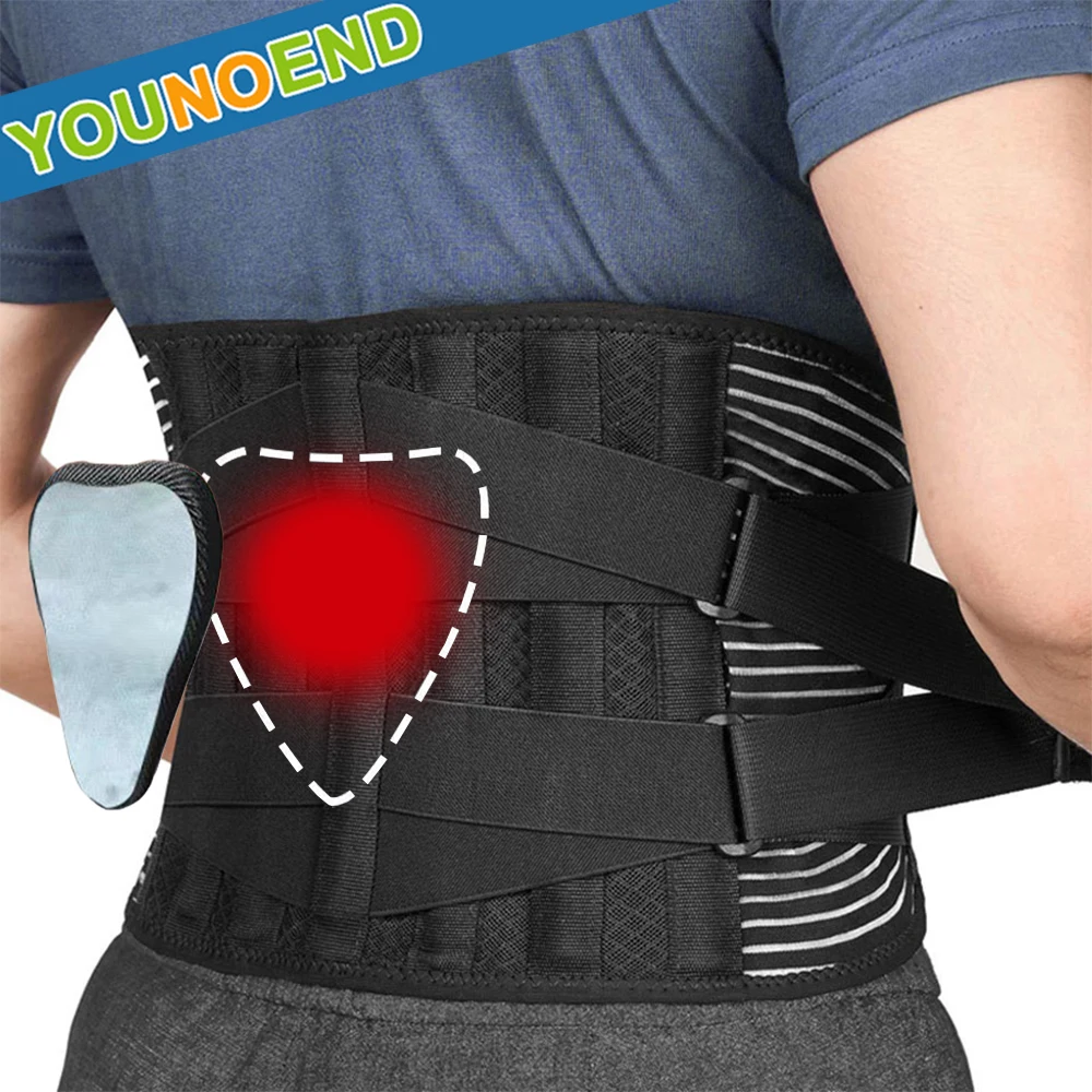 Lower Back Brace with 6 Stays Anti-skid Orthopedic Lumbar Support Breathable Waist Support Belt for Men Women Back Pain Relief
Lower Back Brace with 6 Stays Anti-skid Orthopedic Lumbar Support Breathable Waist Support Belt for Men Women Back Pain Relief