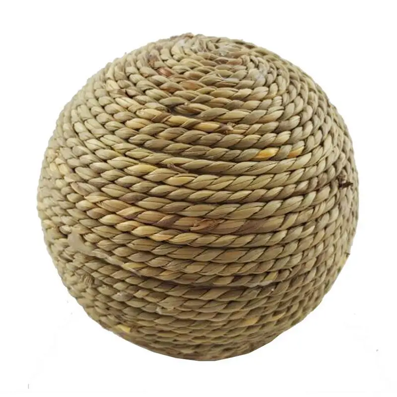 Pet Chew Toy Natural Grass Ball For Rabbit Hamster Guinea Pet Interactive Chew Toy Molar Pet Snacks Tooth Cleaning Supplies
Pet Chew Toy Natural Grass Ball For Rabbit Hamster Guinea Pet Interactive Chew Toy Molar Pet Snacks Tooth Cleaning Supplies