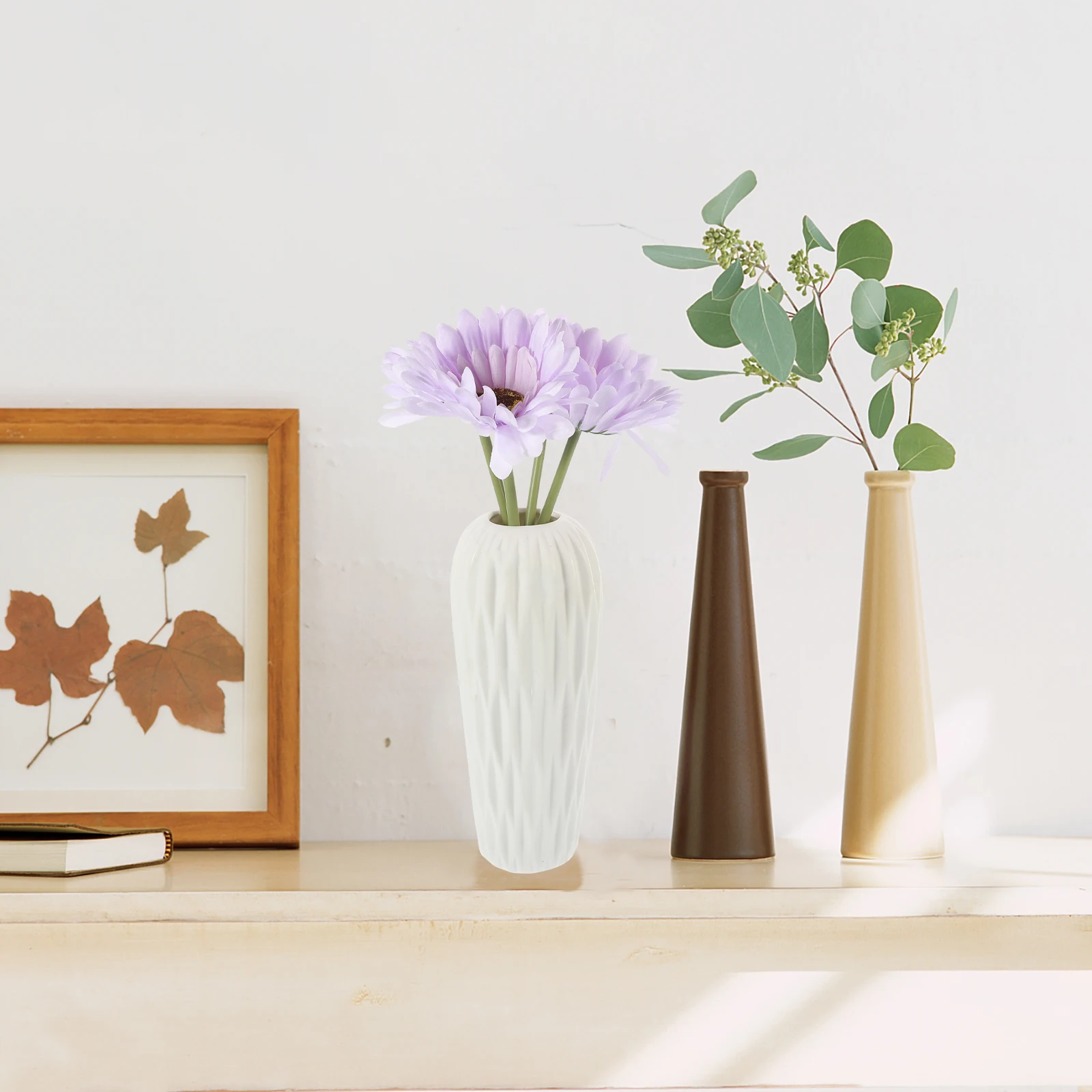 4Pcs Artificial African Daisies Premium Silk Flowers Fake Flower for Home Party Garden Decoration Single Stem Artificial Flowers
4Pcs Artificial African Daisies Premium Silk Flowers Fake Flower for Home Party Garden Decoration Single Stem Artificial Flowers