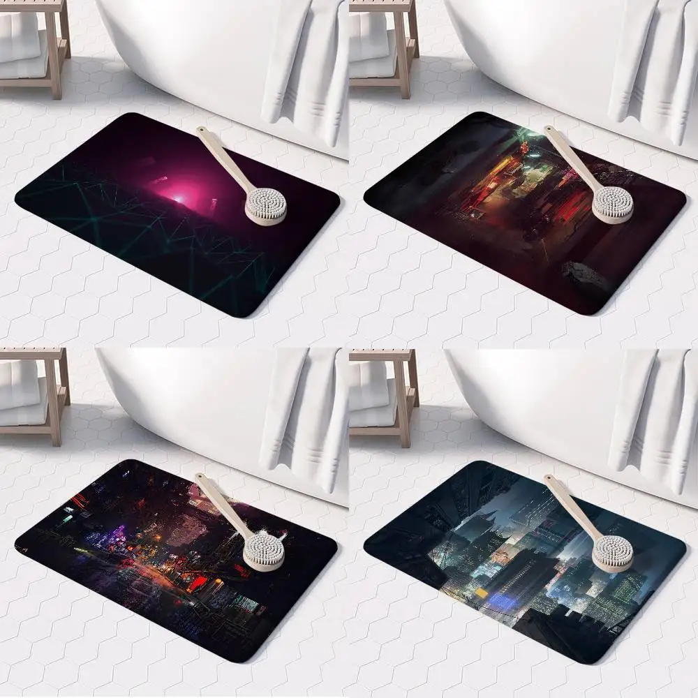 Punk Neon Street Floor Mat Printed Large Carpets Room And Bedroom Carpets Bathroom Anti Slip Door MATS Small Carpets
Punk Neon Street Floor Mat Printed Large Carpets Room And Bedroom Carpets Bathroom Anti Slip Door MATS Small Carpets