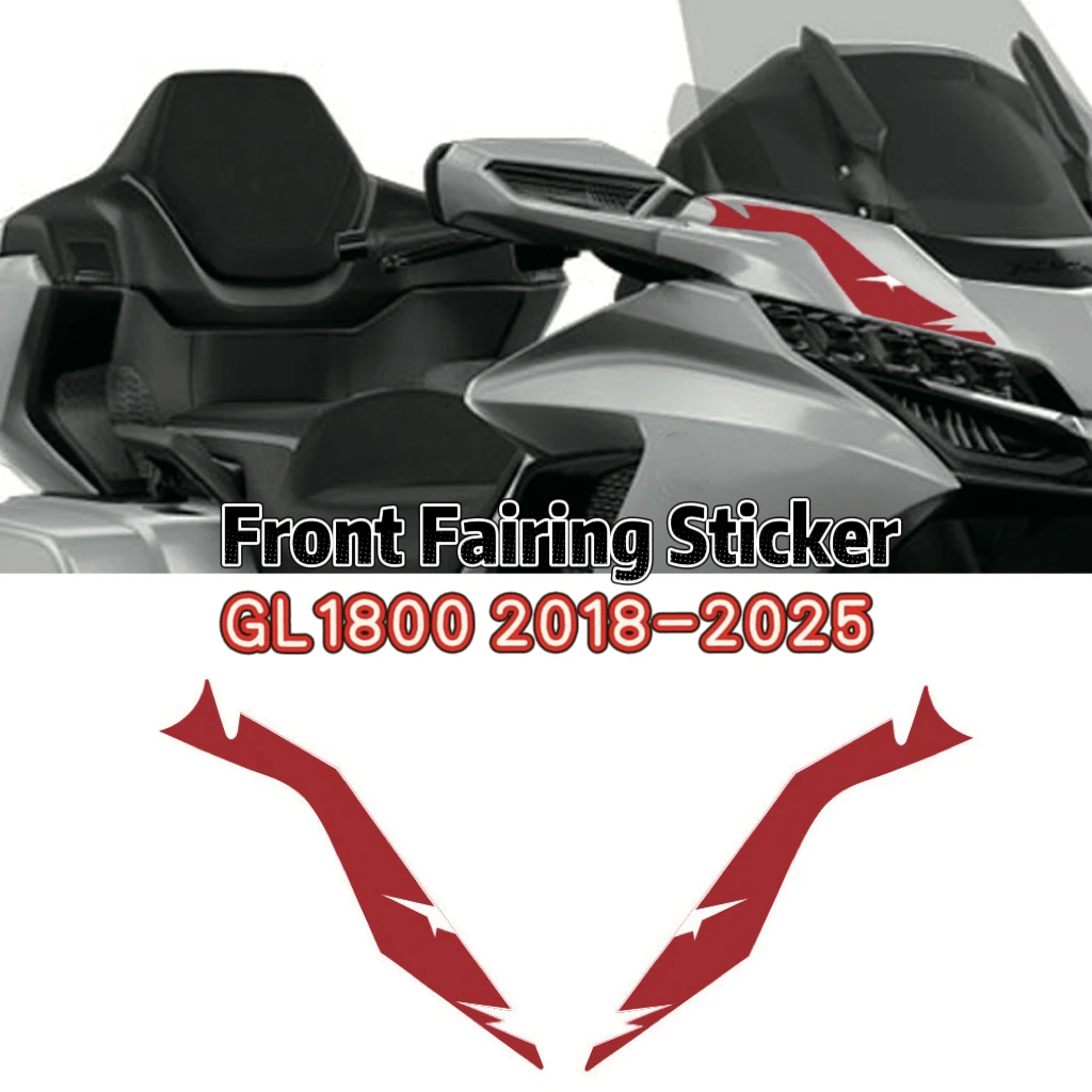 Decorative Decals Stickers For Gold wing GL1800 GL 1800 2018-2025 Front Fairing Sticker GL1800
Decorative Decals Stickers For Gold wing GL1800 GL 1800 2018-2025 Front Fairing Sticker GL1800