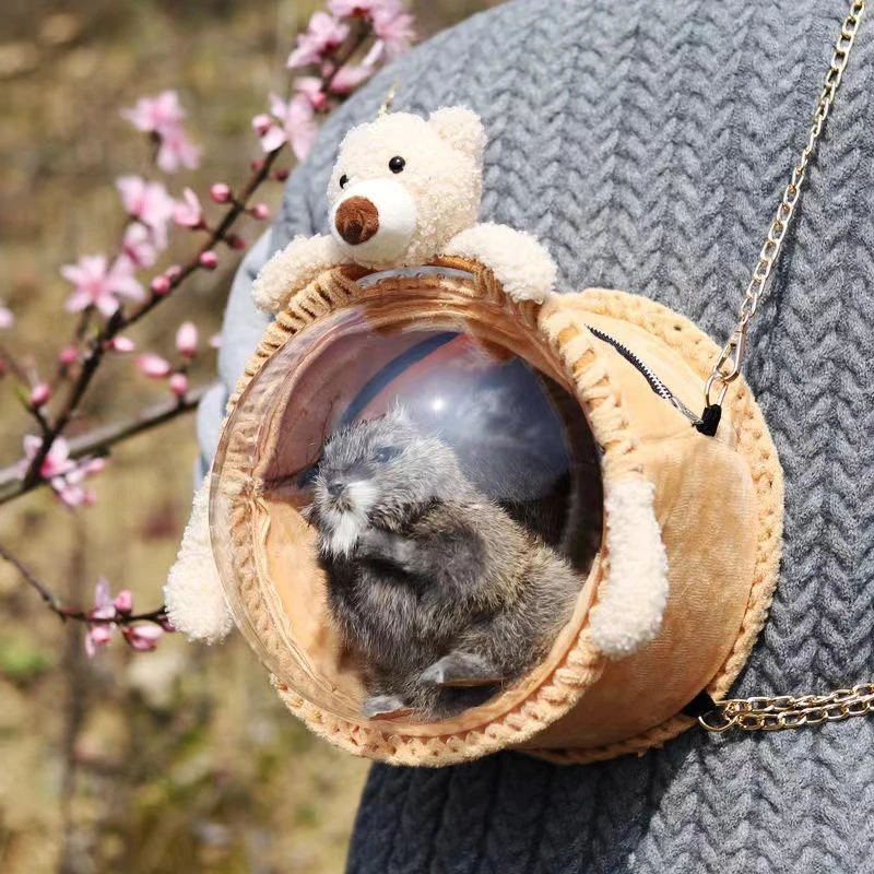 Outdoor Travel Hamster Squirrel Hedgehog Rabbit Bird Pet Carrier Canvas Space Capsule Backpack Outdoor Pet Travel Bag Breathable
Outdoor Travel Hamster Squirrel Hedgehog Rabbit Bird Pet Carrier Canvas Space Capsule Backpack Outdoor Pet Travel Bag Breathable