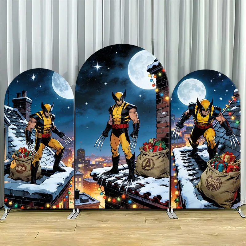 Arch Backdrop Cover Single Side Wolverine Holiday Moonlit City Rooftop Gift Bags Party Decoration Photo Booth Background Props
Arch Backdrop Cover Single Side Wolverine Holiday Moonlit City Rooftop Gift Bags Party Decoration Photo Booth Background Props