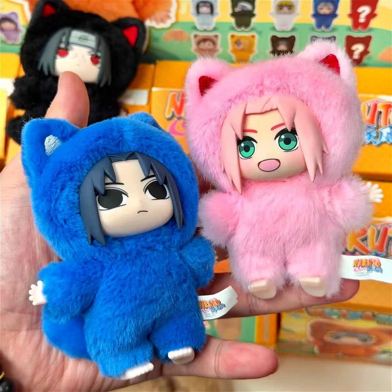 EAKi Naruto Kitten Land Series Plush Doll Blind Box V3 Cute Naruto Sasuke Anime Peripheral Figure Surprise Toys Collectible Gift
EAKi Naruto Kitten Land Series Plush Doll Blind Box V3 Cute Naruto Sasuke Anime Peripheral Figure Surprise Toys Collectible Gift