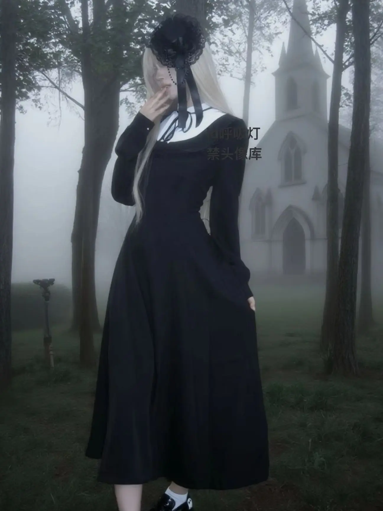 Gothic Dark Lolita Retro Black Dress Women's Daily Spring Autumn Long Sleeve Bow Sweet Doll Op Halloween Costume Maxi Dress
Gothic Dark Lolita Retro Black Dress Women's Daily Spring Autumn Long Sleeve Bow Sweet Doll Op Halloween Costume Maxi Dress