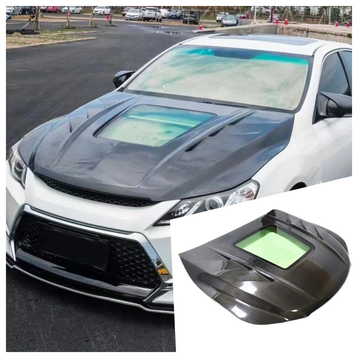 MRD подходит для Toyota Reiz, капот из углеродного волокна, улучшенный капот двигателя в стиле MBJ 2012+, замена Toyota Reiz. 
MRD подходит для Toyota Reiz, капот из углеродного волокна, улучшенный капот двигателя в стиле MBJ 2012+, замена Toyota Reiz.